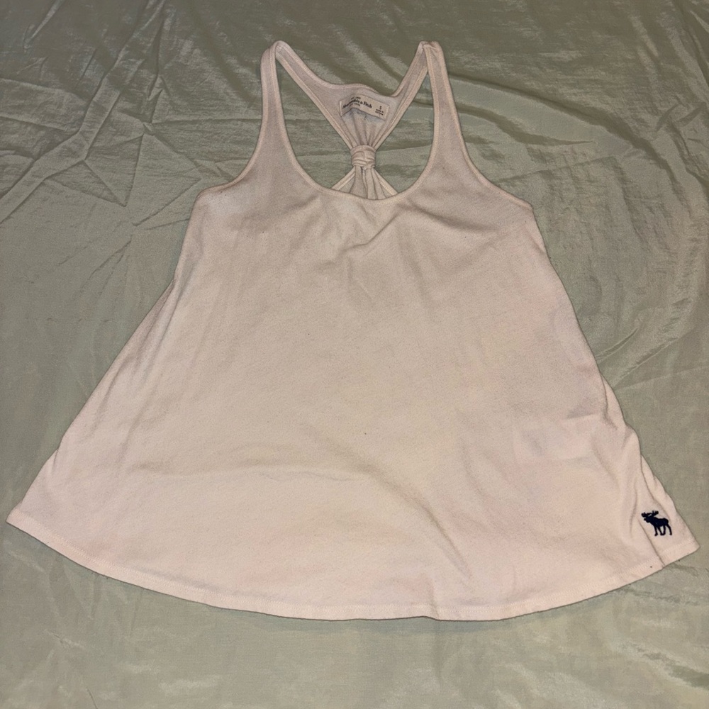 Abercrombie & Fitch Women's White Tank Top